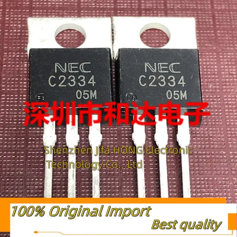 10 Pçs/lote C2334 2SC2334 TO-220 150V 15A MOSFET de Alta Qualidade
