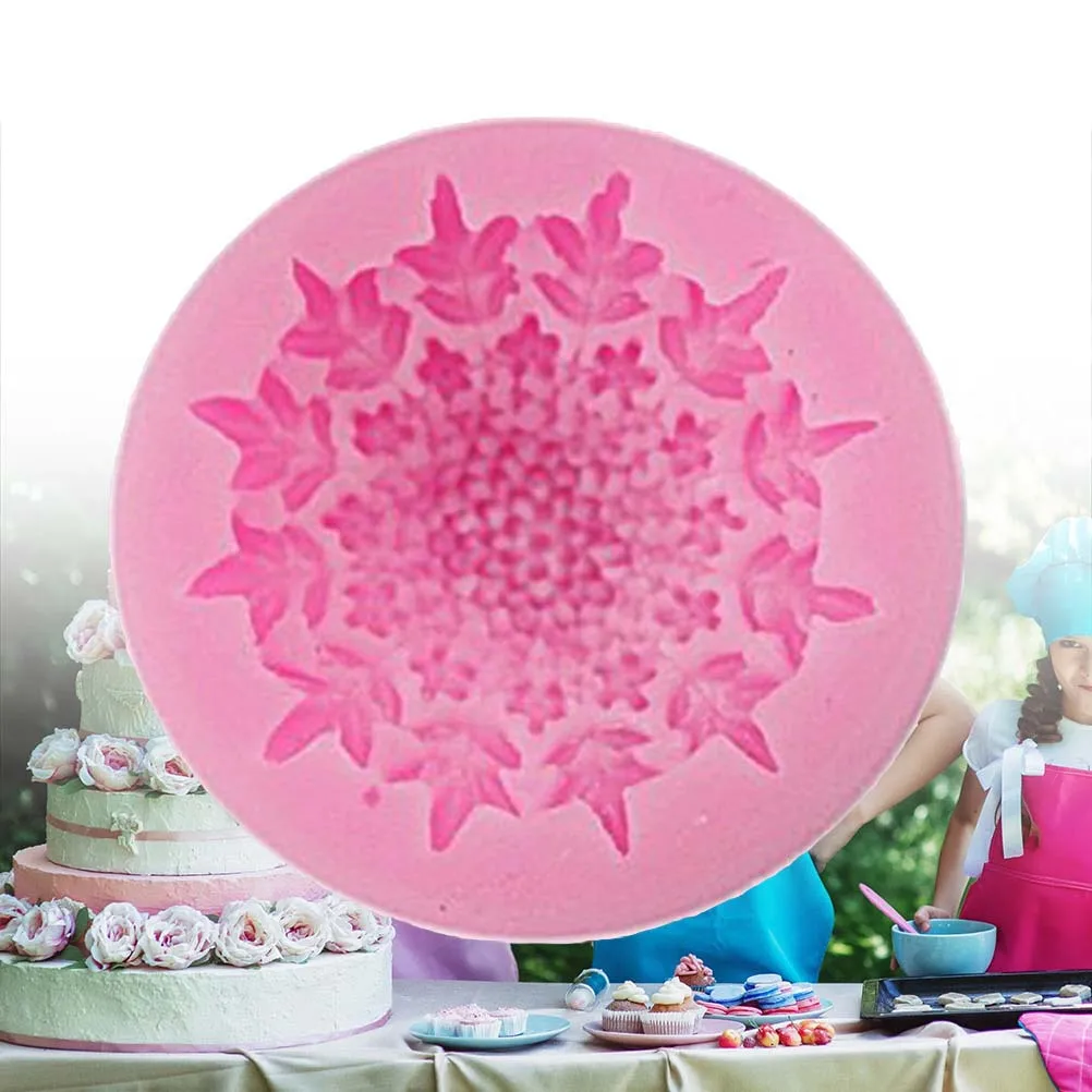 

Flower Shape Silicone Cake Fondant Mold Eco Friendly Non Stick Creative Baking Mold for Cookies Chocolates Jelly Ice Cubes DIY