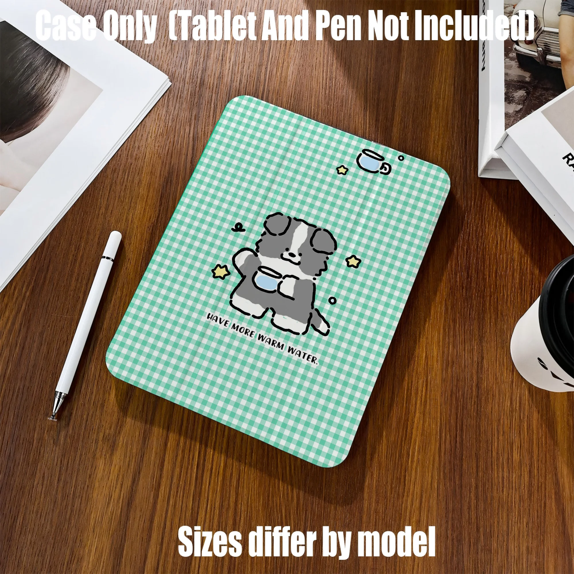 Premium TPU Tablet Case for Samsung and Apple All Models Slim Fit Protective Cover，Shockproof Lightweight Durable