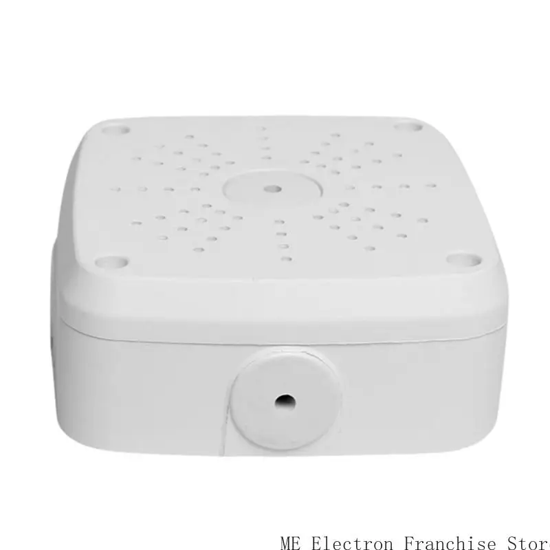 

Strong Plastic Square Waterproof Junction Box Square Cable Concealments Box Heavy Duty for CCTV Camera Cable Management