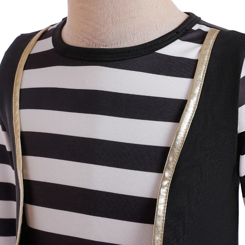 Baby Kids Carnival Easter Pirate Role Playing Clothing Toddler Boys Cosplay Costume Stripe Children Sport Tracksuit 2 to 6 Years