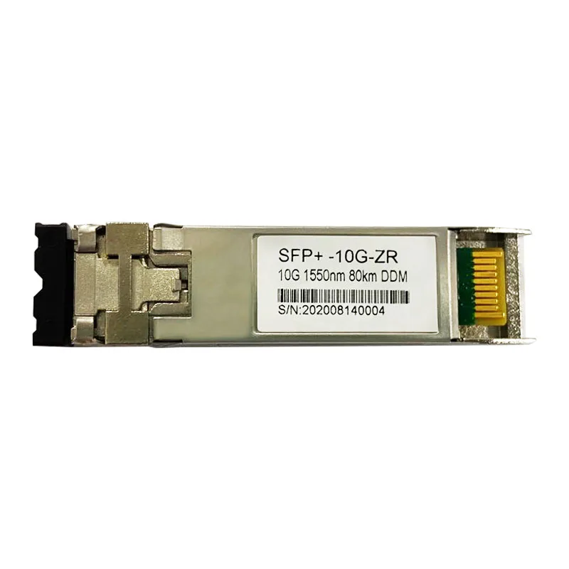 

Оптический трансивер 10G 80KM DDM SFP+ 1550нм, дуплексный, DDM, 10Gbase-ZR, модуль LC SFP
