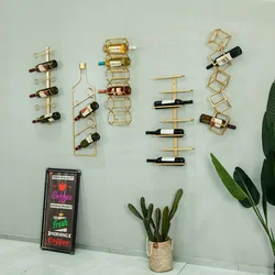 Estante de vino colgante de pared, mueble de Boutique pequeño Schrank para comedor, Mini esquina, Club nocturno nórdico, estante para el hogar