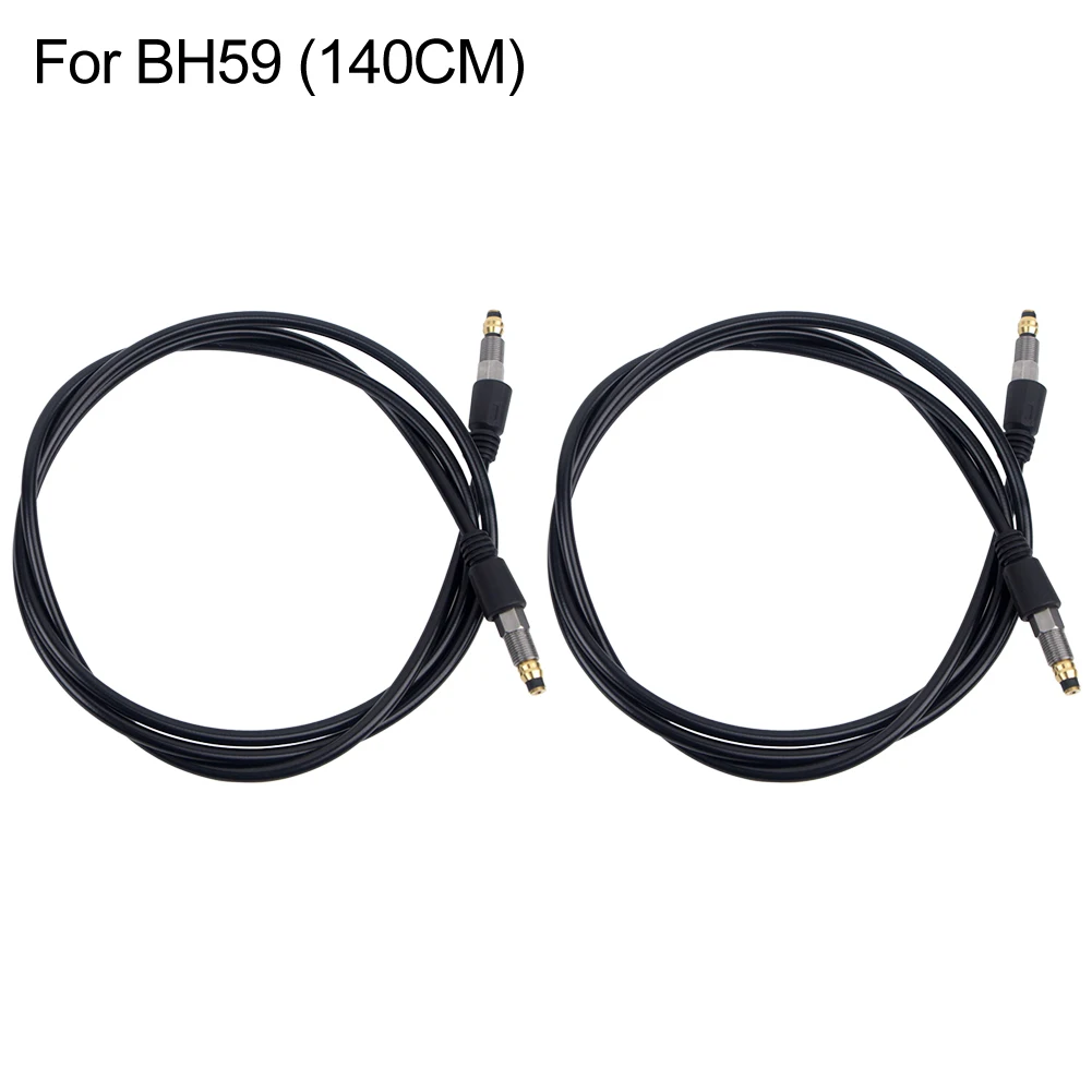 2-Pack Bicycle Hydraulic Brake Hose For BH59 And BH90 Systems 140cm/155cm High Pressure Oil Line With Fittings