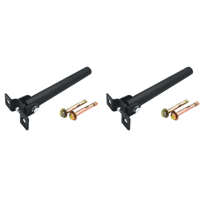 

2X T Bar Row Platform Attachment Install On Floor Or Wall Holder For Barbell Bars Exercises Gym Equipment,25Mm