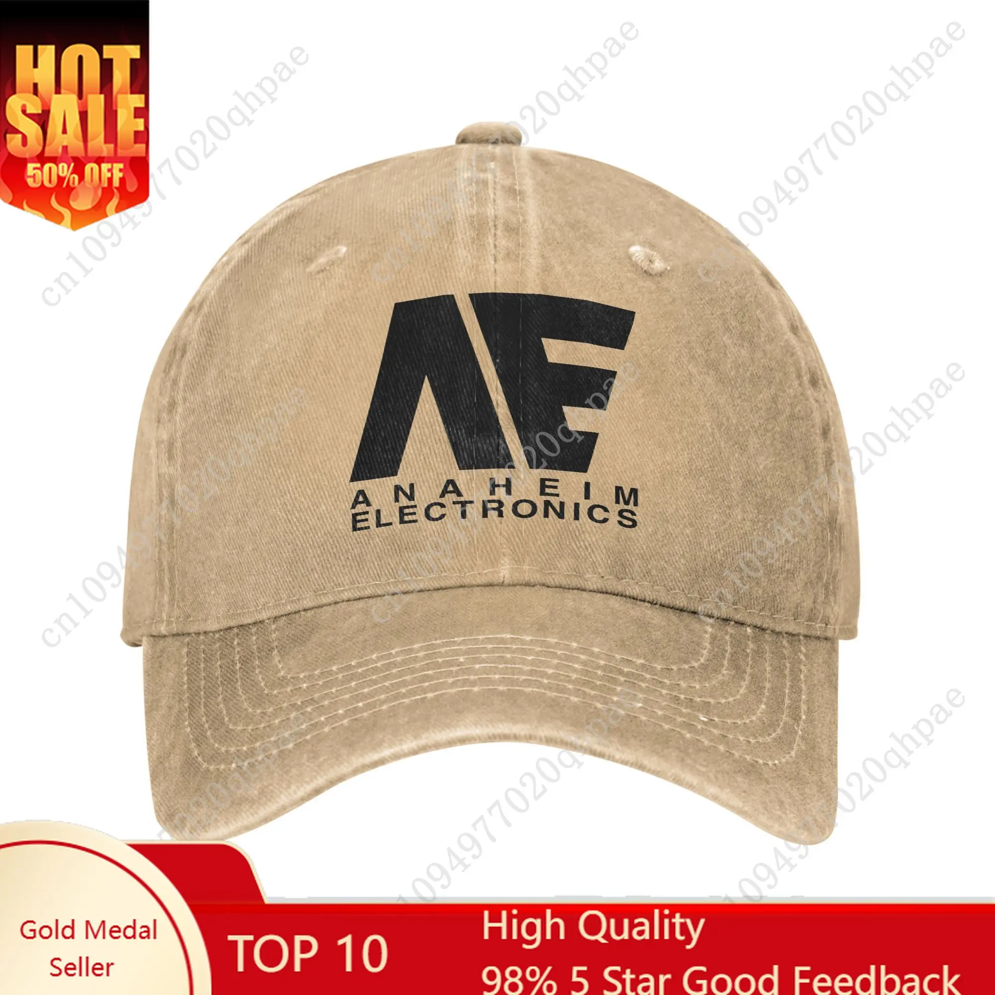 

Anaheim Electronics Von Braun City Baseball Caps Distressed Denim Washed Mobile Suit Sun Cap Unisex Outdoor Adjustable Hat