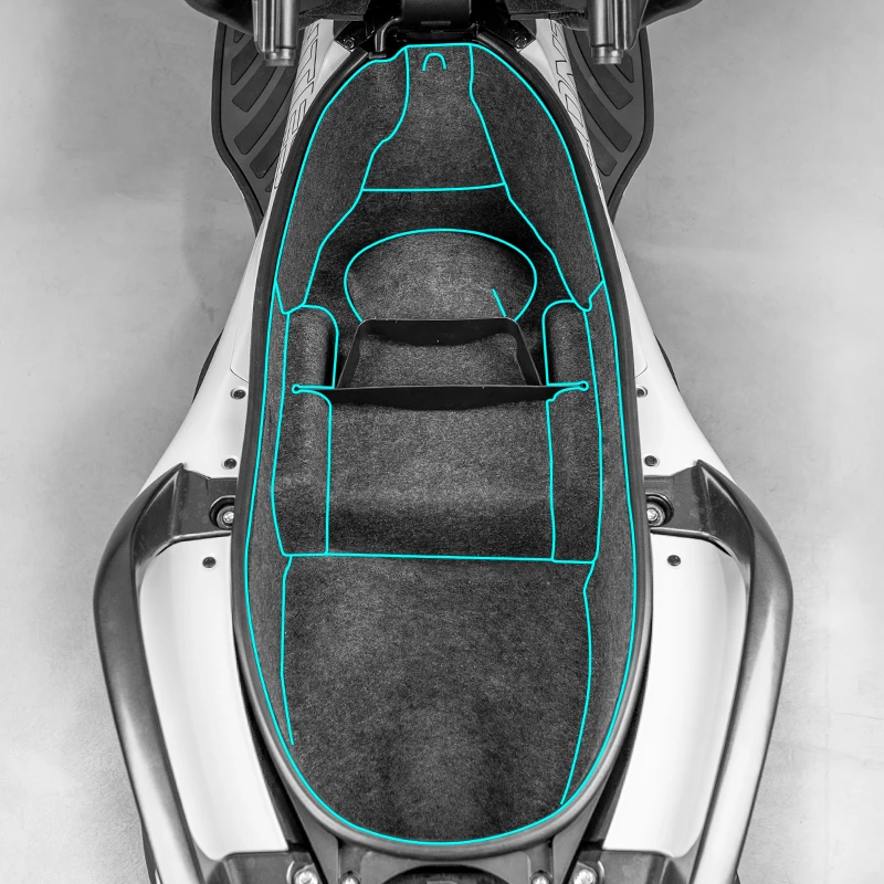 Used For ZONTES 350E Motorcycle Accessories Storage Protection Pad Box Liner Seat Bucket Pad Block Kits