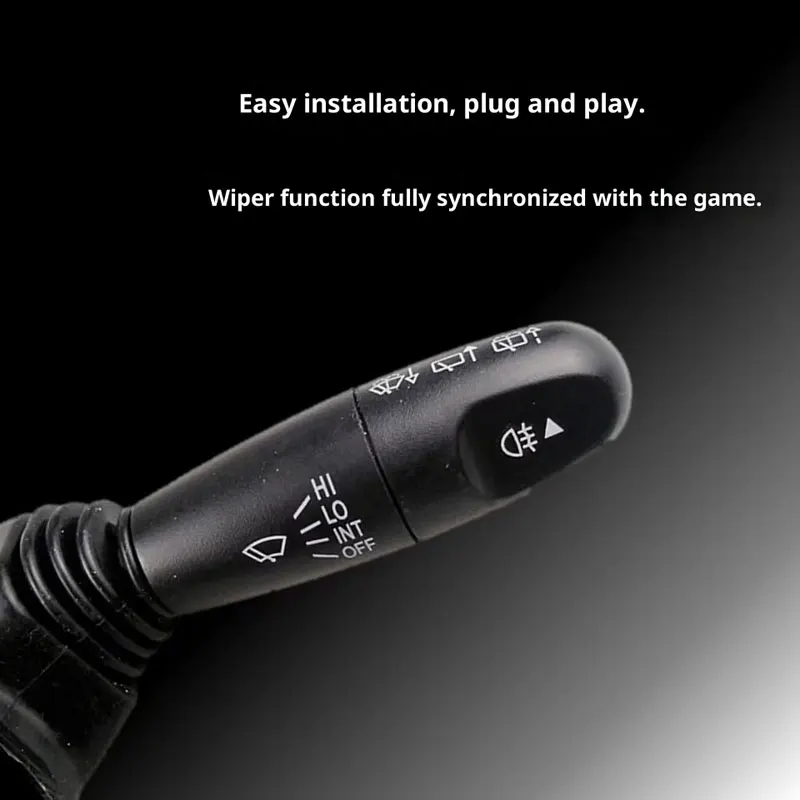 Racing Simulator Steering Wheel European And American Truck turn Signals Wipers Key Ignition Switch for Logitech G27 G29 G923 view 4