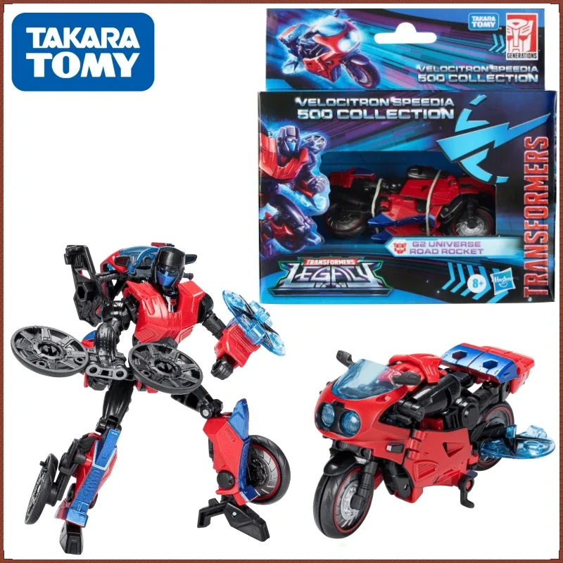 Takara Tomy-Transformers Serie G Legend, Speed Star, Speed Race, Colección 500, nivel D, G2, universo, figura de acción, colección de Juguetes