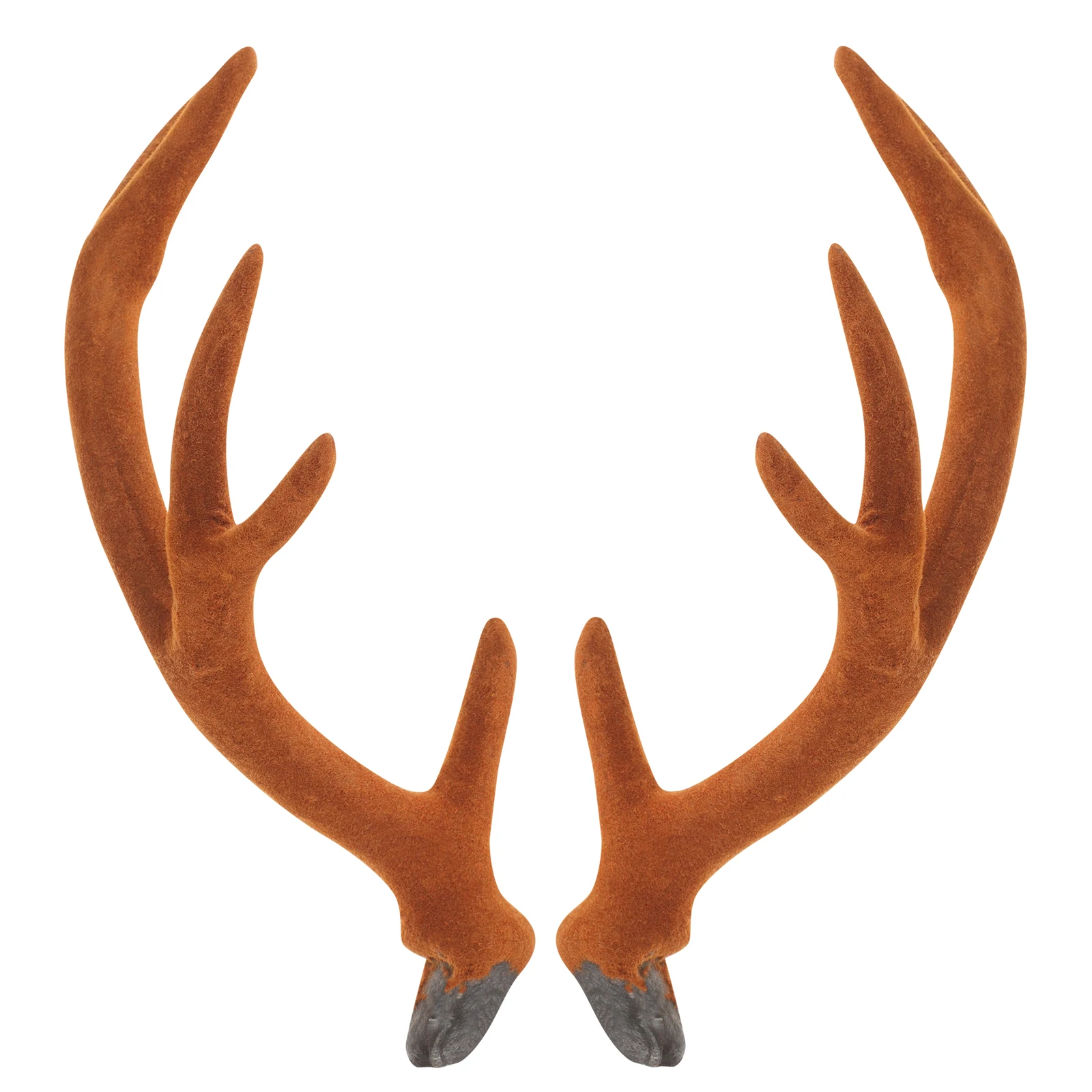 

17CM Brown Reindeer Antlers Simulated Headband Decorations for DIY Christmas Hair Accessories Party Props Artificial Antler