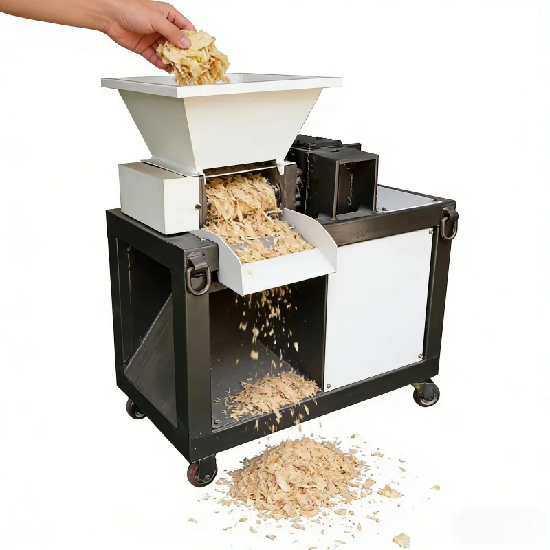

Small Mobile Industrial Shredder Machine for Rubber, Plastic, Wood, Cable, Cardboard, Food Waste & Document Shredding
