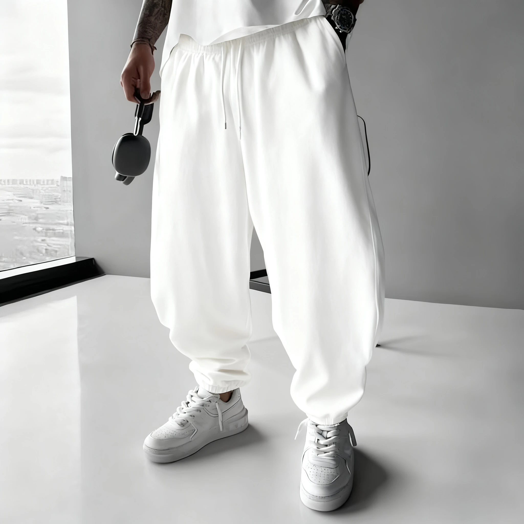 Pokémon Gioco portatile Pawmi Stampato Pantaloni dolci 2025 Autunno/Inverno Uomini e donne Harajuku Pantaloni larghi casuali di grandi dimensioni