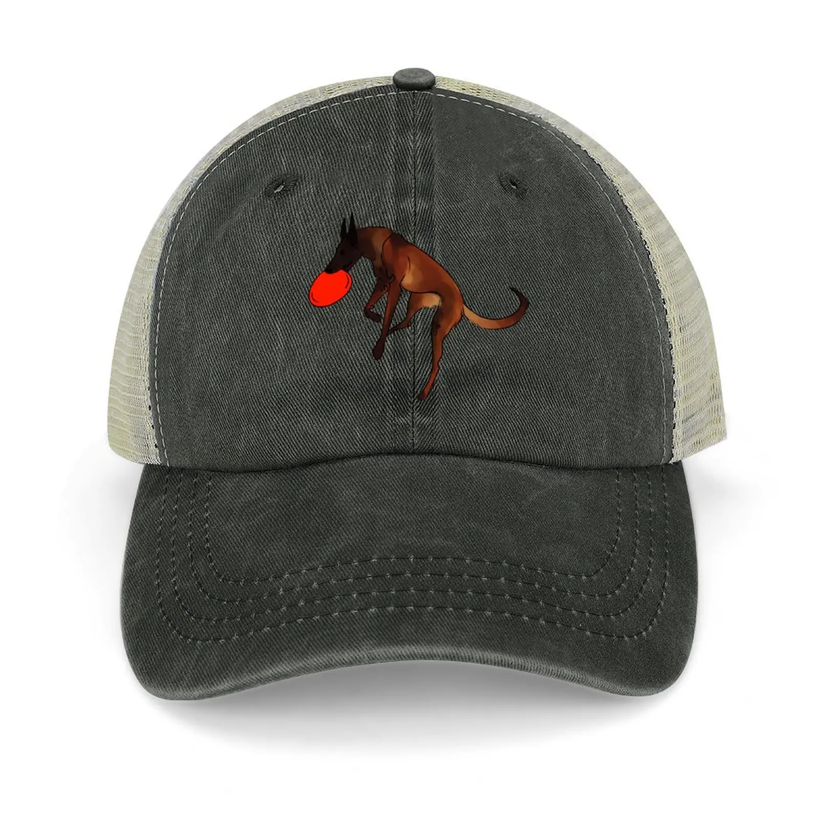 

Mahogany Belgian Malinois Disc Dog Baseball Cap sailor cap for men Anime Sun Hat For Children cute Men's Baseball Women's
