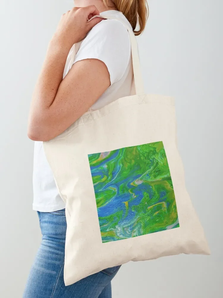 

Green With Envy Tote Bag Shopper bag cute tote bag canvas shopping Customizable tote