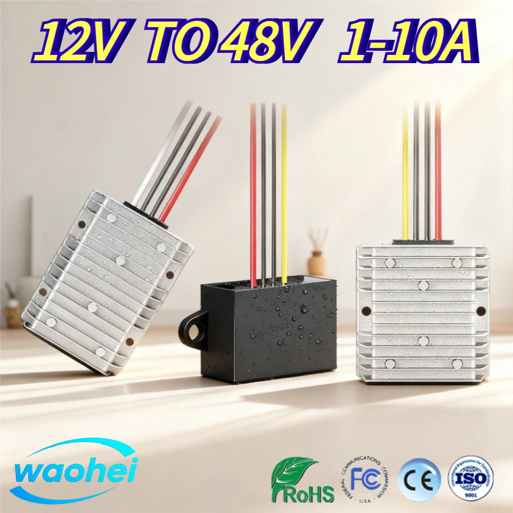 

12V to 48V 10-45V to 48V 1A 5A 8A 10A DC to DC Boost Voltage Regulator Converter Step Up 48volts Output DC Power Supply CE UL