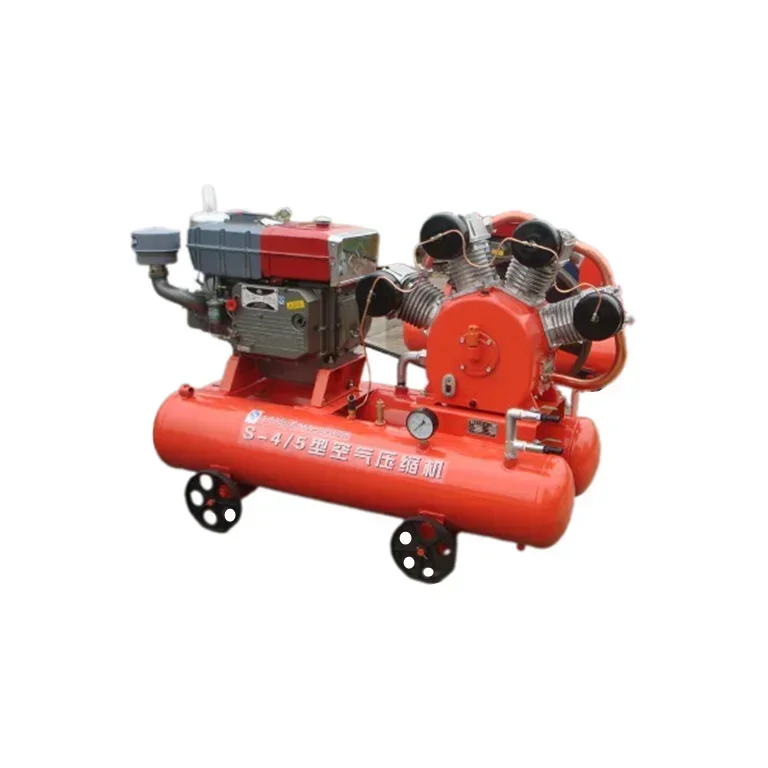 Portable 18.5kw Industrial Air Compressor SF 4.0-5 4 Cylinders Diesels Engine Mining Air Compressor