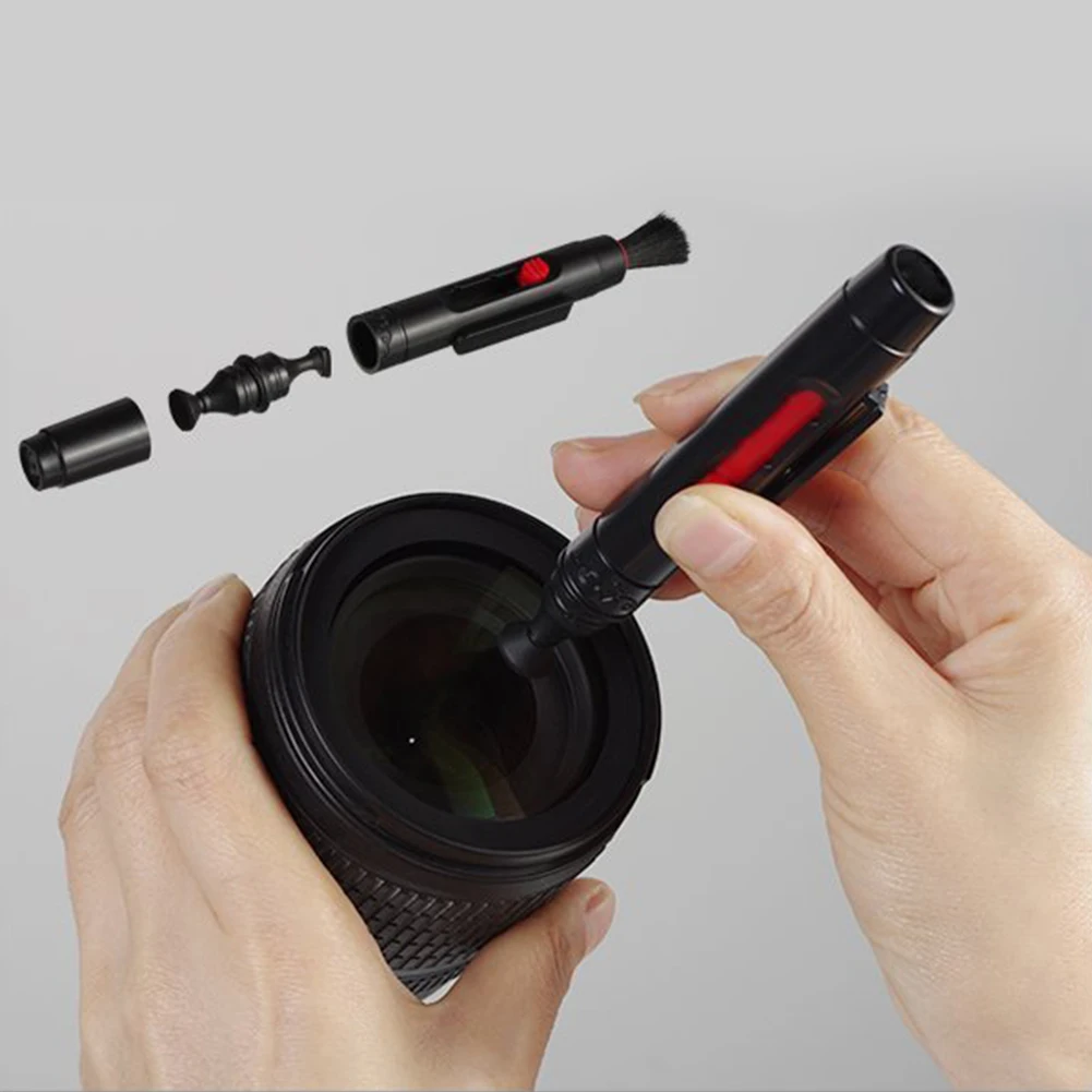19 قطعة مجموعة أدوات تنظيف الكاميرا المحمولة كاميرا رقمية الاستشعار DSLR عدسة تنظيف فرشاة لسوني فوجي فيلم نيكون SLR كاميرا DV مجموعة نظيفة