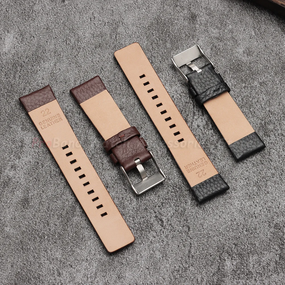 Pulseira de Couro Genuíno para - Diesel Watches Smartwatch avaliação e preço