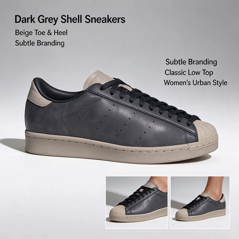 Adidas Originals Authentic Low Top Sneakers KJ2539 Carbon Black Wonder Brown Skate Shoes Free returns