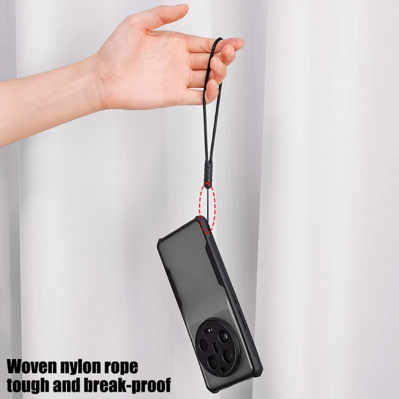 1-5PCS Silicone Phone Wrist Strap Hand Lanyard for Samsung Mi iPhone 16 15 Pro Max Phone ID Card Keys Cord Keychain Hanging Rope