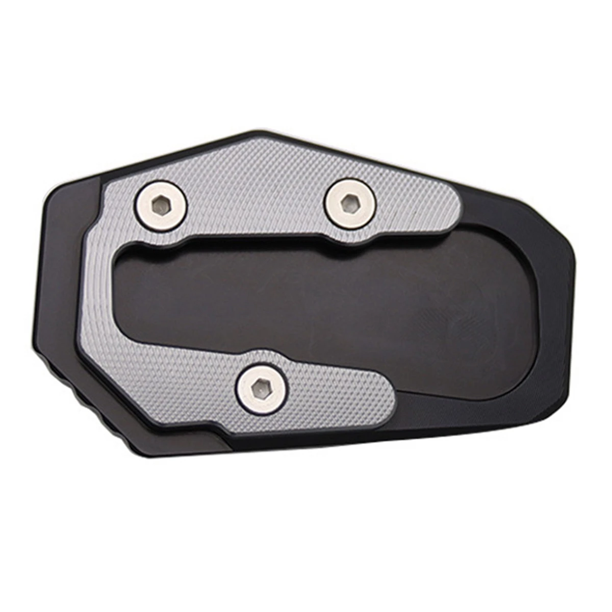 For BMW- R1200RT R1250RT 2014-2018 Motorcycle Kickstand Foot Enlarger Side Stand Extension Pad Support Plate, Titanium