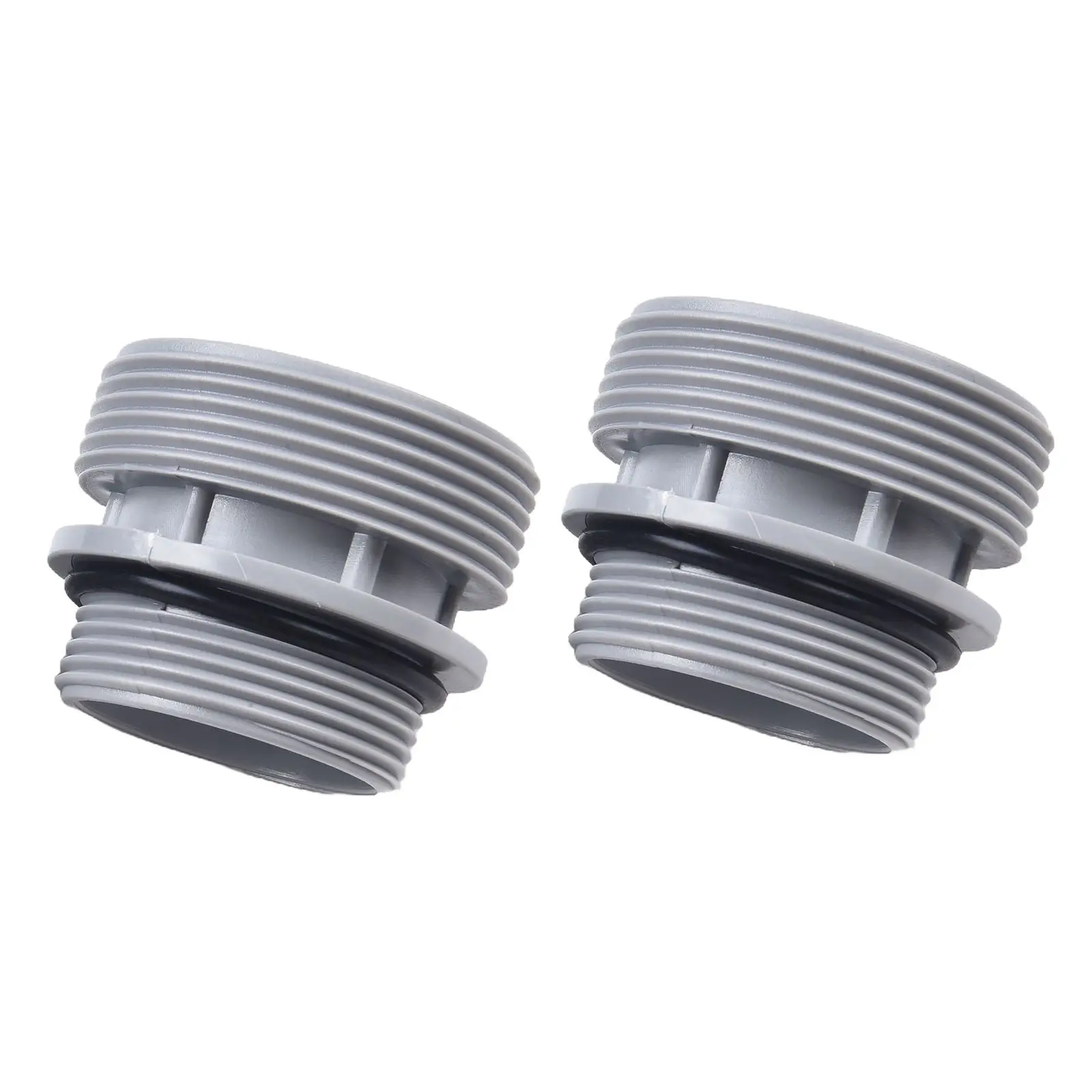 Pool Hose Conversion Kit 40mm to 1 1/2 Inch Adapter for Above Ground Pool Hoses Includes Adapters O Rings and Tape