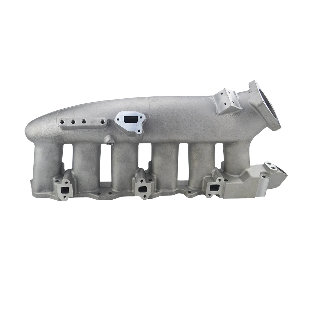 PQY - Cast Aluminum INTAKE MANIFOLD FOR Nissan 240SX RB25det RB25 Skyline R32 R33 R34 1989-1998 PQY-IM32SL