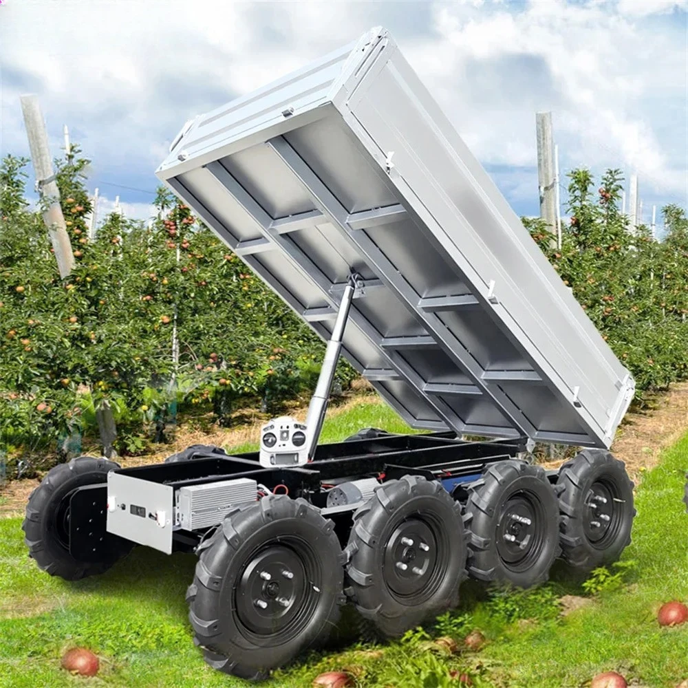 Electric Remote Control Transporter Agricultural Orchard Farm D-1200 Material Handling Equipment Express Shipping Fast Delivery