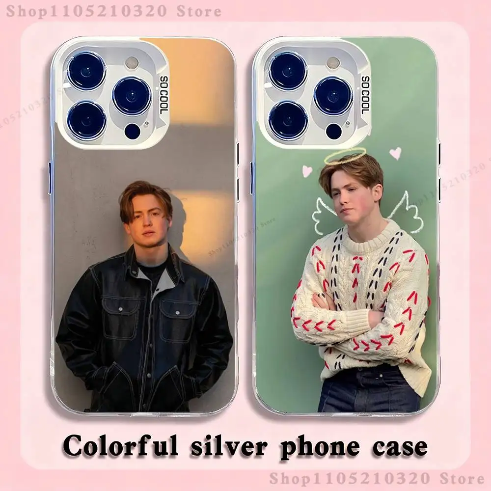 

Actor K-Kit C-Connor Phone Case For iPhone 17,16,15,14,13,12,X,8,Pro,Max,Plus,E,SE4,Air,Mini White IMD Matte