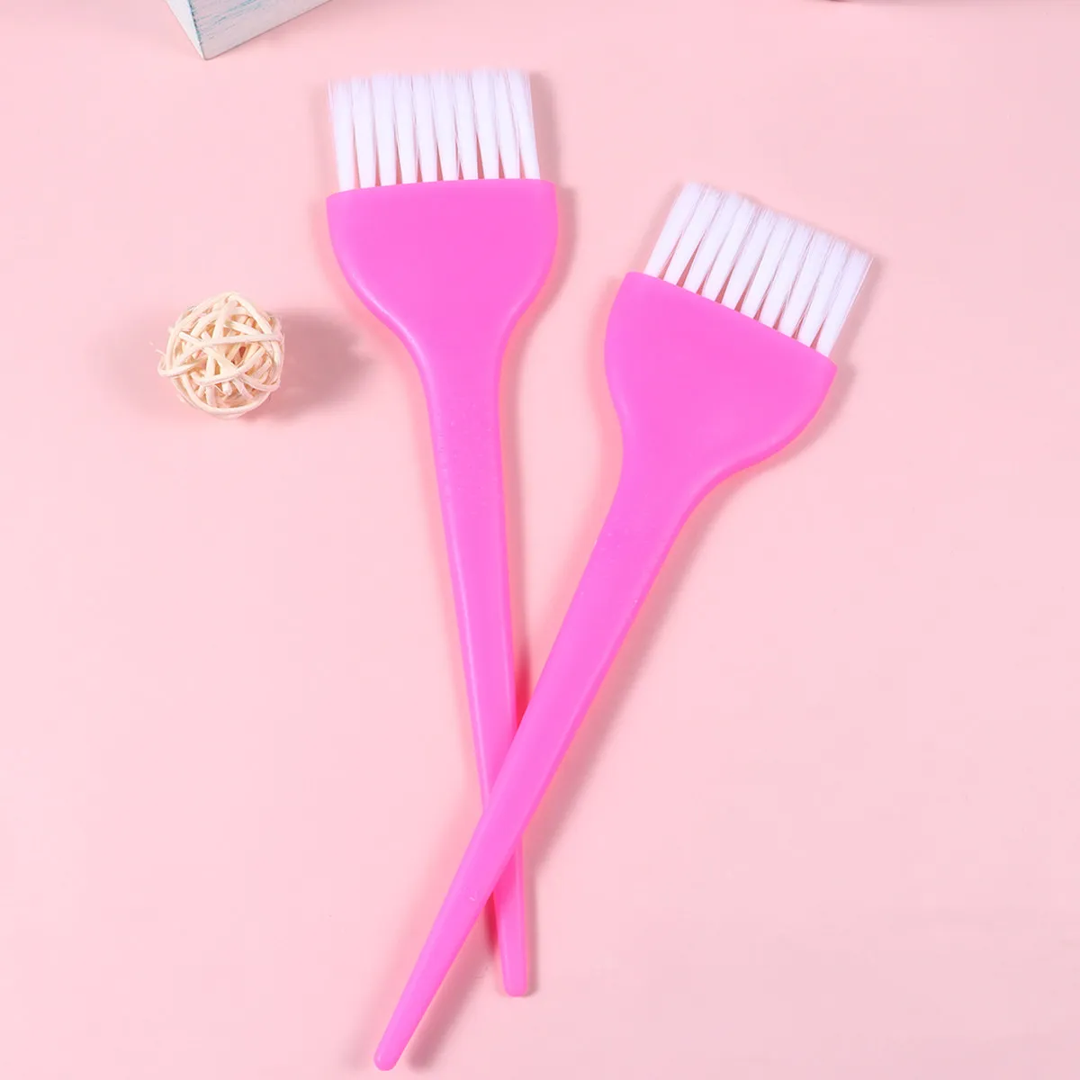 

5pcs Hair Coloring Brush Dyeing Tool For Diy Hairstyle Lightweight Tinting Brush Hairdressing Accessories Hair Care Styling