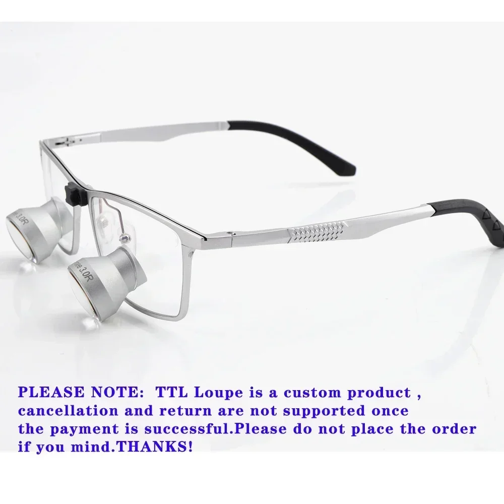 優れた最高品質 3.0X TTL ルーペ歯科拡大鏡埋め込み外科ルーペ双眼鏡歯科ルーペ歯科グラス