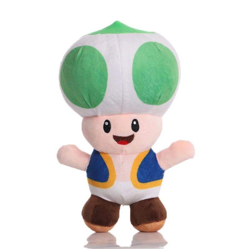 22cm Captain Toad Plush Toys Anime Game Character Mushroom Man Toad Plush Soft Stuffed Toys for Kids Gifts view 5