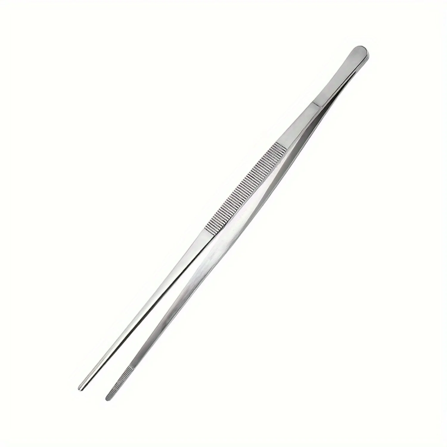 Pinze per barbecue coreane in acciaio inossidabile - Pinzette per grigliare e cucinare - 11,93 pollici
