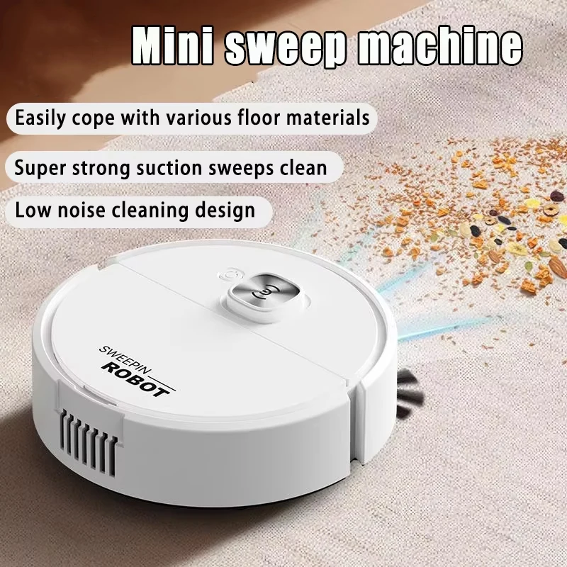 Home Mini Sweeping Robot Intelligent Sweeping Integrated Fully Automatic Low Noise Cleaning Sweeping Machine Appliance