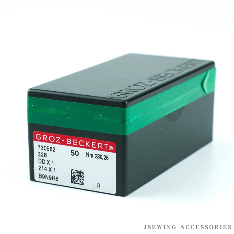 20 sztuk DDX1 groz-beckert igły do ciężkich chodzenia stóp maszyna do szycia 328 328R 214X1 Fit Singer 45K Consew 756R, SK-2R