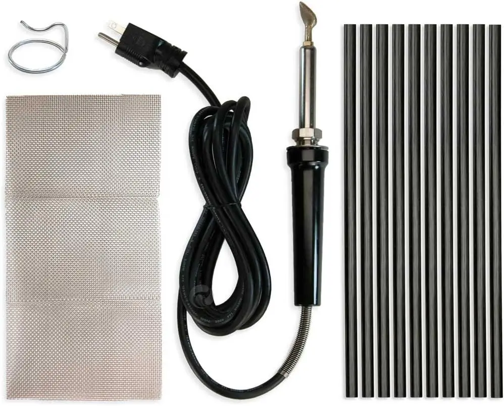 y Welder Pro 200 Watt Plastic Repair Kit (Black)