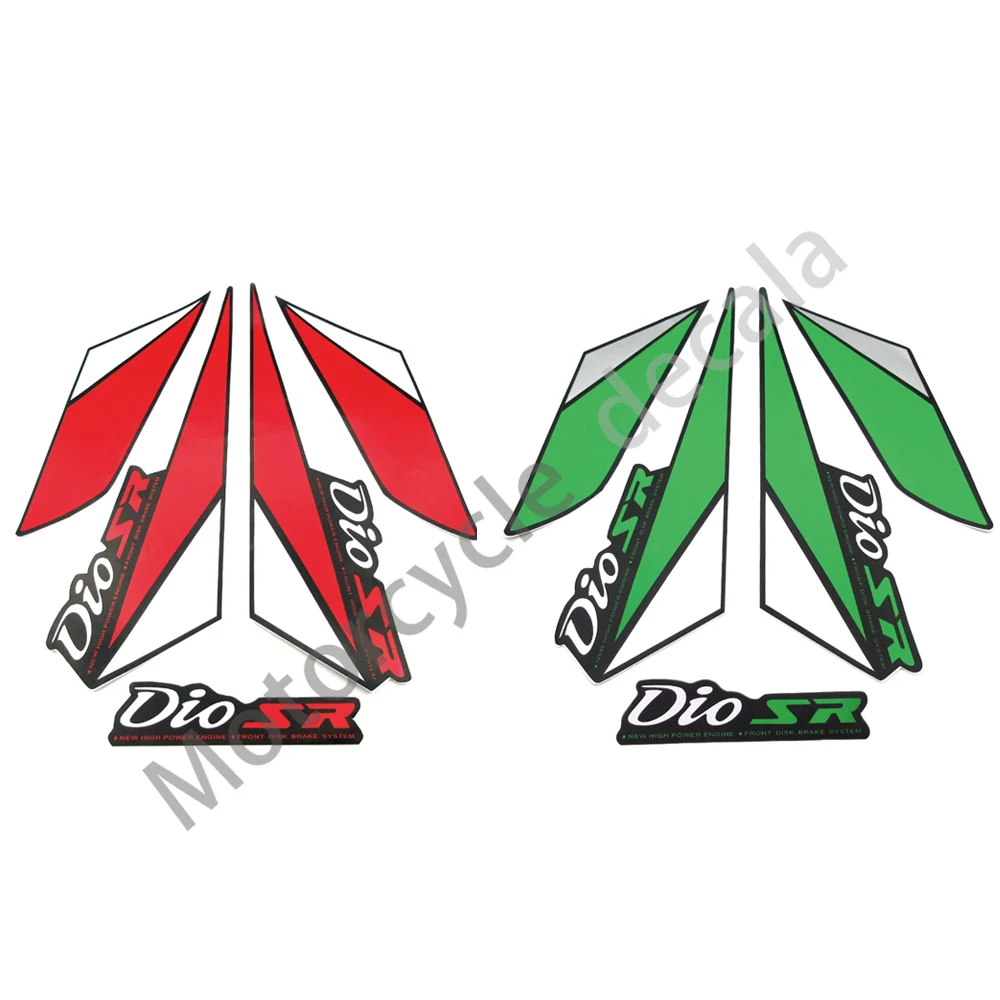 Adesivo decorativo de logotipo decalque para motocicleta, Adesivos de carenagem do corpo inteiro, Honda Dio SR DIO50 AF17 AF18 AF27 AF28, Novo