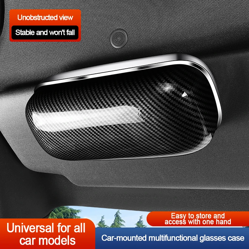 Sun Visor Sunglasses Holder, Car Glasses Storage Box, Universal Car Glasses Case Suitable for Geely Monjaro, Tugella, Ex5 / Starray Em‑I