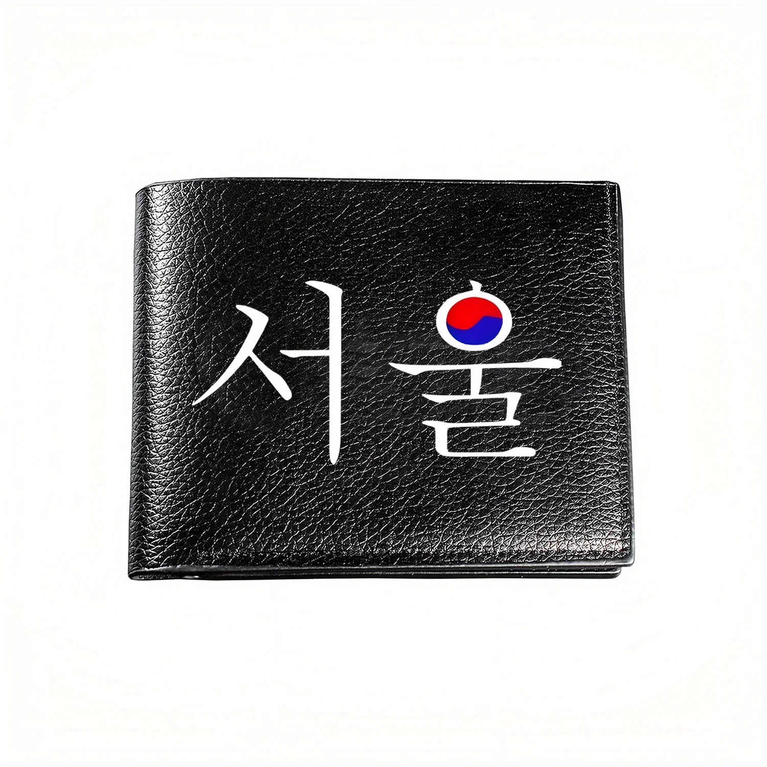 

Seoul Korea Flag Graphic Print Wallet for Men - Business,Casual,Elegant,Simple,Practical,Quality,Stylish,Creative,Christmas Gift
