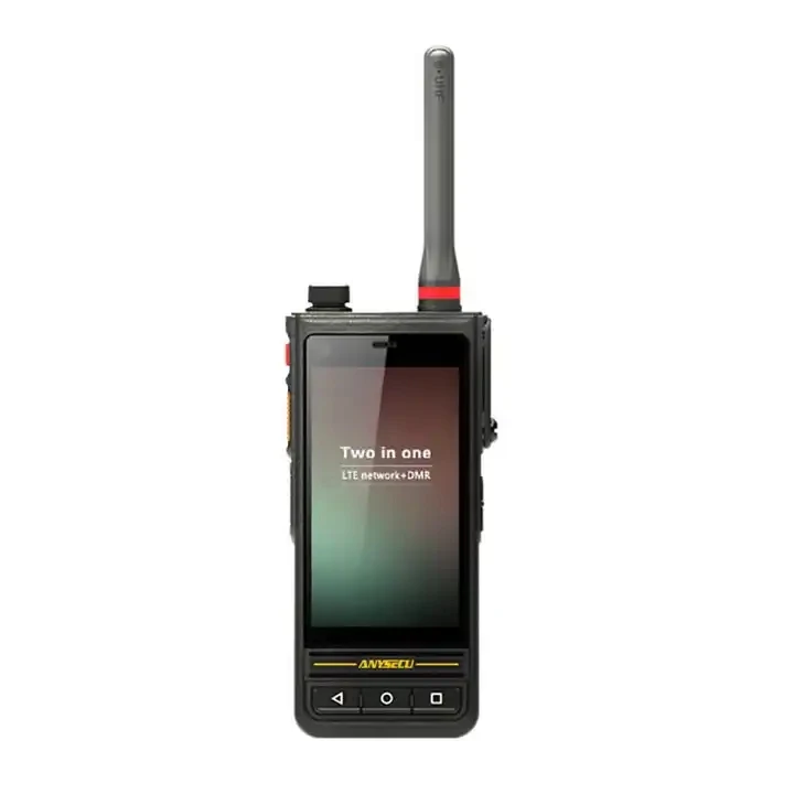 2023 IP67 Waterproof E81 Rugged phone 4G LTE Network Radio DMR + UHF 400-470MHZ POC Walkie Talkie Smart Mobile Phone