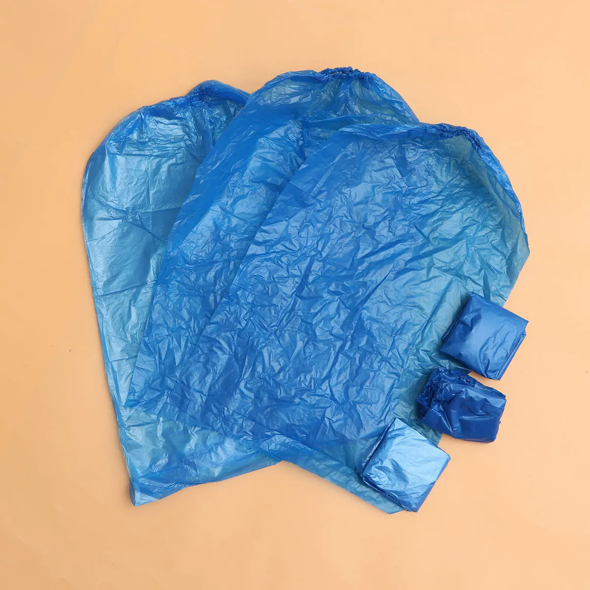 

5Pair Waterproof Shoe Covers Disposable Long Rain Boots Cover Non Slip Anti Skid Overshoes for Travel Home Outdoor Protection