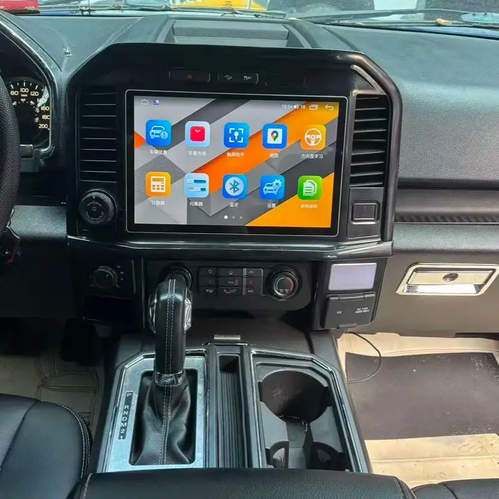

Мультимедийная система Android 13.0 с CarPlay и GPS-навигацией для Ford F150 2015-2021, стерео-плеер, радио, головное устройство с HD-экраном 13 дюймов
