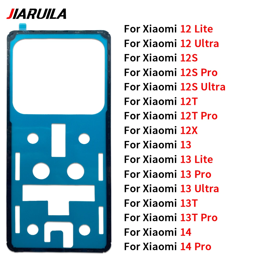 Waterproof Adhesive Sticker Back Housing Battery Cover Glue Tape For Xiaomi Mi 12 Lite Ultra 12S 14 Pro 12T 12X 13 Lite Pro 13T