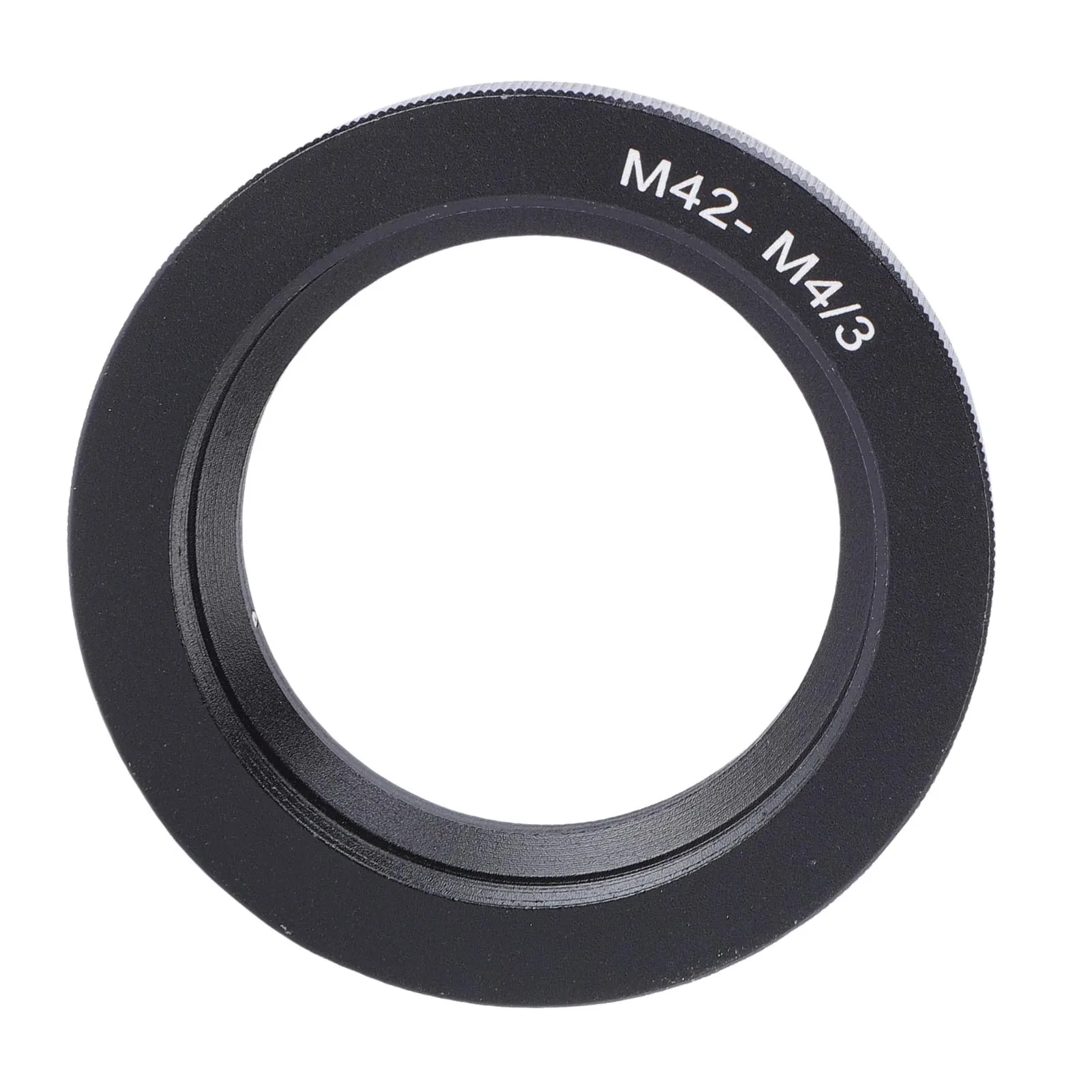 M42 auf M4/3 Objektivadapter aus Aluminiumlegierung, dünner M42-Objektivadapter für M4/3-Kameras, für spiegellose Kameras