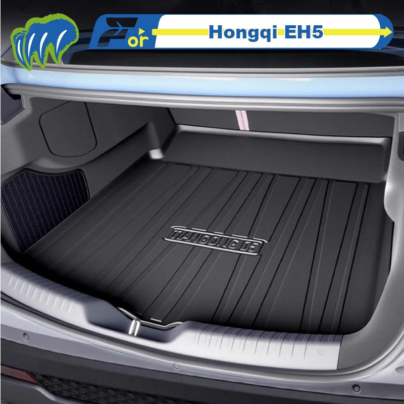 

Для Hongqi EH5 Tiangong 05 2025 Custom Fit TPE Коврик для багажника автомобиля Коврик для багажника 3D-образный лазерный измерительный коврик для багажника Коврик для спинки стула