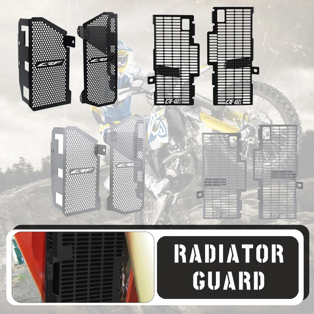 

FOR HONDA CRF 450X 450 X CRF450 X 2005-2016 2019-2024 2023 2022 2021 CRF450X Motorcycle Accessories Radiator Guard Cover Cover