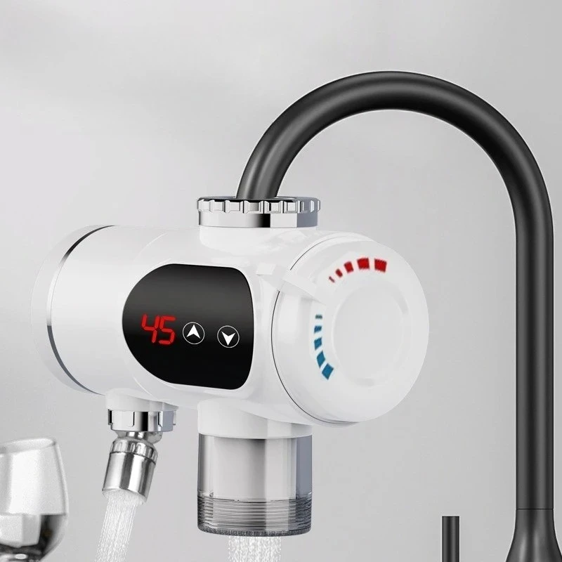 Electric Heated Faucet Accessories Household Hot Cold Dual-purpose Quick Heating Faucets Convenient Bathroom Accessories