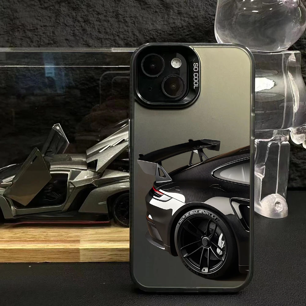 حافظة لهاتف Tecno Pova Spark Go 30C 20 10 7 Pova Camon 40 30S itel P36 A48 S23 Pro 4G 5G غطاء خلفي غير لامع