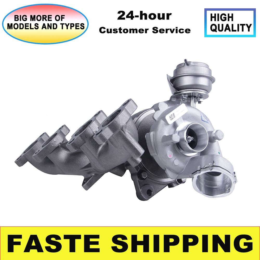

Full Turbo Complete Turbine Charger For VW Caddy III Eos Golf V Jetta V Passat B6 140HP 103Kw 2.0TDI BMP BMM 03G253014N 756867 N