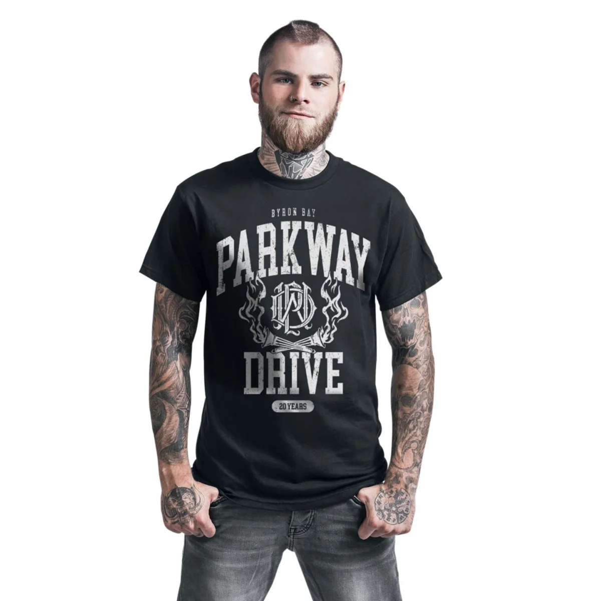 2026 Summer Parkway Drive Graphic Cotton T-shirt Unisex Summer Short Sleeve Fashion Brand Tee Luxury Casual Vintage Tees